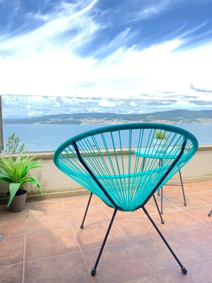 Espectaculares Vistas Al Mar Apartment Marín Exterior foto
